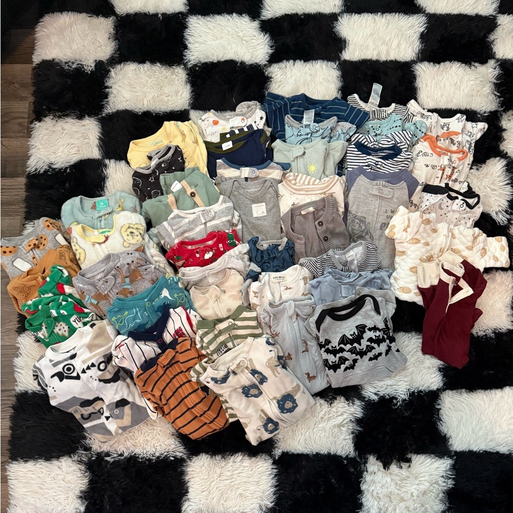 Assorted Baby Boy Sleepers
